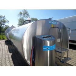 Schładzalnik-cysterna do mleka PACKO o pojemności 5000 litrów używany 